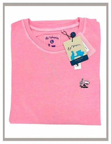 Camiseta de hombre La Vespita en rosa 50751