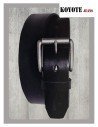 Cinturón hombre en negro liso KOYOTE Serie 111